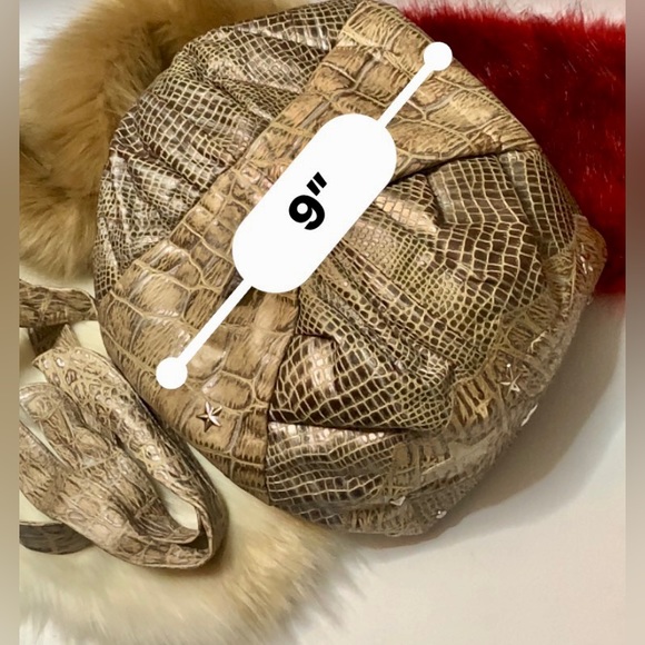 💎VIVA OF CALIFORNIA USA💎Snakeskin hobo,Large and beautiful bag.💎#VIVA - Picture 12 of 17